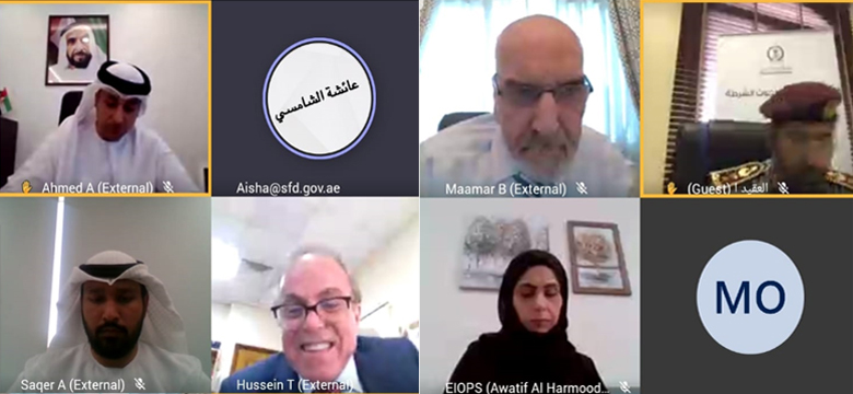"المالية المركزية بالشارقة" تشارك في اللقاء الفني الثاني لملتقى البحوث الشرطية والقانونية والاقتصادية في جامعة الشارقة